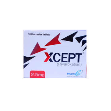 Picture of Xcept 2.5mg Tab 10x1s